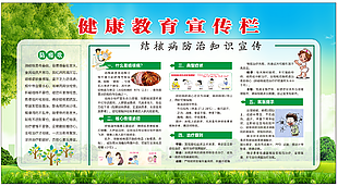 健康教育宣传栏结核病防治知识宣传展板