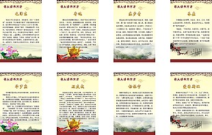 名人读书方法励志展板设计